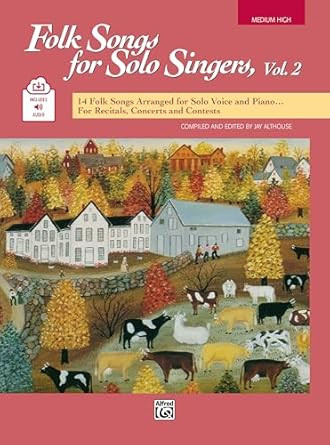 Folk Songs for Solo Singers Vol 2