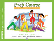 Alfred's Basic Piano Prep Course Technic Bk C