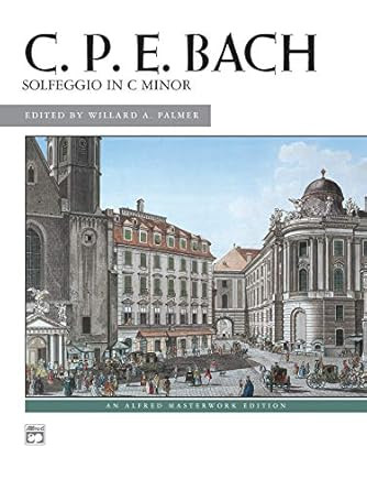 Solfeggio in C minor: Sheet