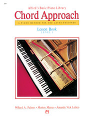 Alfred's Basic Piano Chord Approach Lesson Book Book 1 A