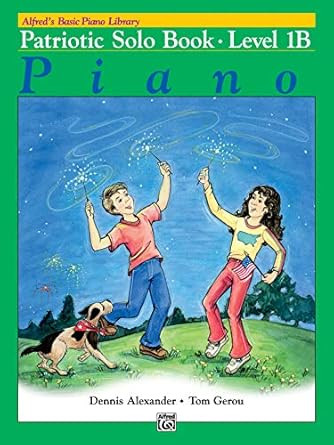Alfred's Basic Piano Library Patriotic Solo Book Bk 1B