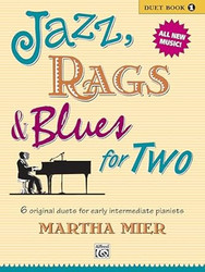 Jazz Rags & Blues for Two Book 1 6 Original Duets for Early