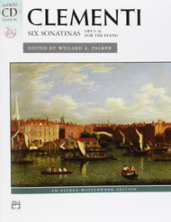 Clementi Six Sonatinas Op. 36: Book & CD