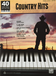 Country Hits - Piano Vocal Guitar Songbook | 40 Country Music