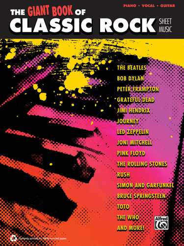 The Giant Classic Rock Piano Sheet Music Collection