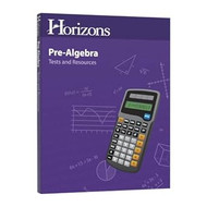 Horizons Pre-Algebra Tests & Resources Book