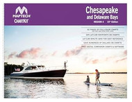 Chesapeake and Delaware Bays MAPTECH Chartkit Region 4 15th Ed
