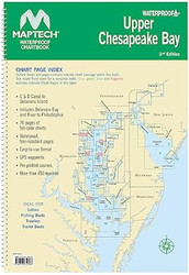 Upper Chesapeake Bay MAPTECH Waterproof Chart 2nd Edition