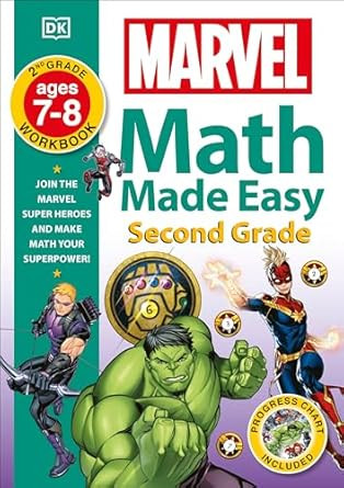 Marvel Math Made Easy Second Grade