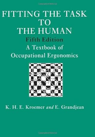 Fitting The Task To The Human