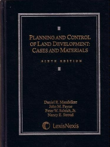 Planning And Control Of Land Development