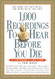 1000 Recordings to Hear Before You Die