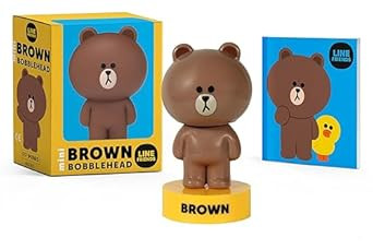 Line Friends Mini Brown Bobblehead