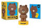 Line Friends Mini Brown Bobblehead