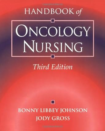 Handbook of Oncology Nursing