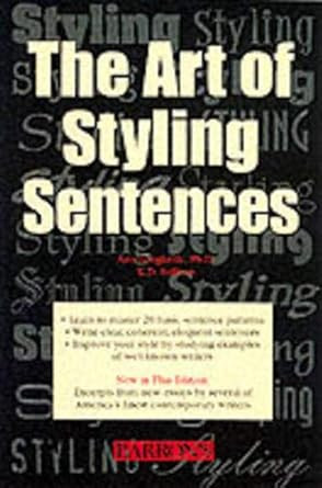 Art of Styling Sentences