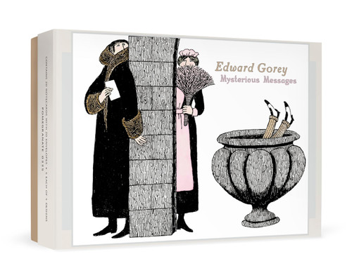 Mysterious Messages by Edward Gorey Boxed Notecards