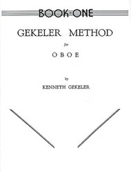 Gekeler Method for Oboe Bk 1