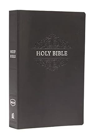 NKJV Holy Bible Soft Touch Edition Leathersoft Black Comfort Print