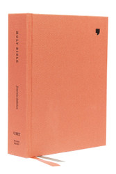 NET Bible Journal Edition Cloth over Board Coral Comfort Print