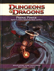 Psionic Power: A 4th Edition D&D Supplement