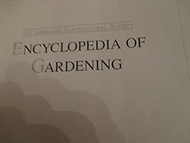 American Horticultural Society Encyclopedia of Gardening
