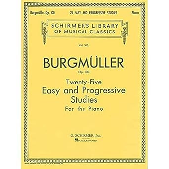 Burgmuller - Twenty-Five Easy and Progressive Studies Op. 100 |