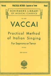 Practical Method of Italian Singing - Nicola Vaccai | Soprano or
