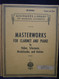 Schirmer's Library Masterworks for Clarinet and Piano Vol. 1747