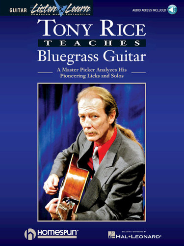 Tony Rice Bluegrass Guitar Songbook Learn Flatpicking Licks