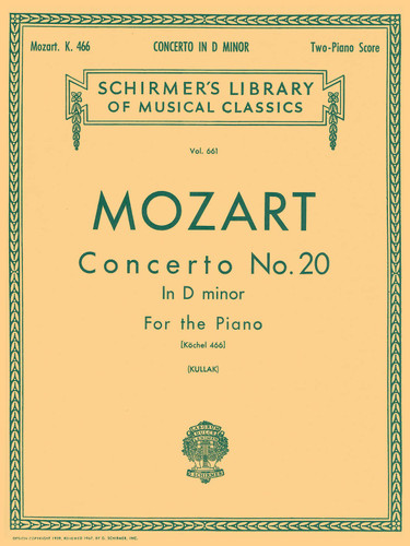Concerto No. 20 in D Minor for the Piano