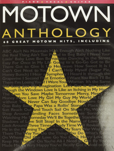 Motown Anthology Collection Piano Vocal Guitar Sheet Music