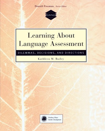 Learning About Language Assessment