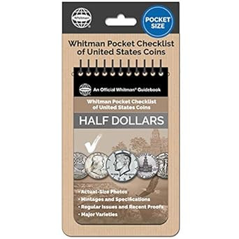 Whitman Pocket Checklist of US Coins: Half Dollars