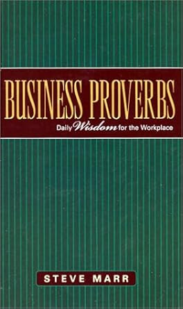 Business Proverbs