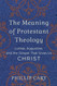 The Meaning of Protestant Theology