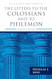 The Letters to the Colossians and to Philemon 2nd ed.