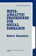 Meta-Analytic Procedures for Social Research