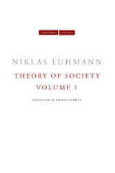 Theory of Society Volume 1