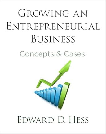 Growing an Entrepreneurial Business
