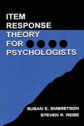 Item Response Theory for Psychologists