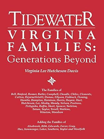 Tidewater Virginia Families