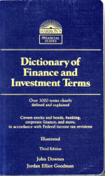 Dictionary of Finance and Investment Terms