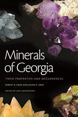Minerals of Georgia: Their Properties and Occurrences