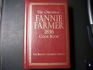 The Original Fannie Farmer 1896 Cookbook