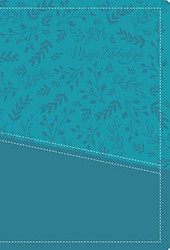 Biblia devocional Mujer Verdadera NBLA Duotono Aqua