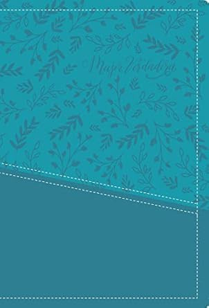 Biblia devocional Mujer Verdadera NBLA Duotono Aqua