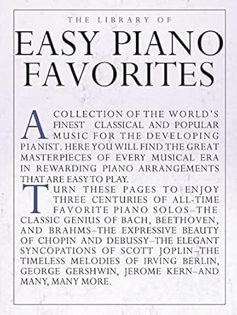 The Library of Easy Piano Favorites