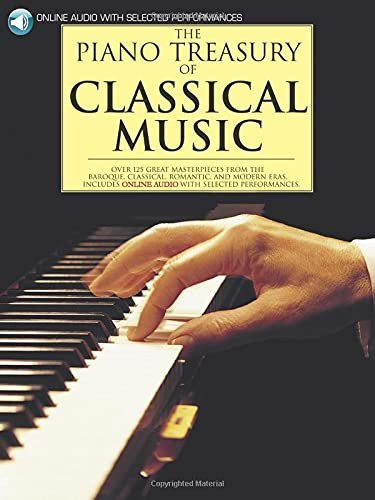 The Piano Treasury of Classical Music Book/Online Audio