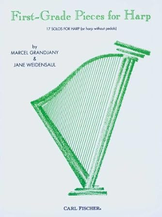 O4466 - First Grade Pieces for Harp - 17 Solos for Harp